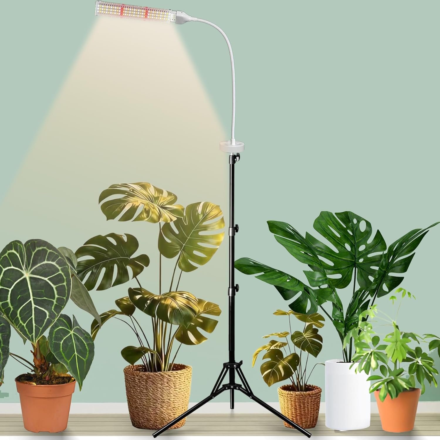 105 LED Grow Lights for Indoor Plants Full Spectrum, LED