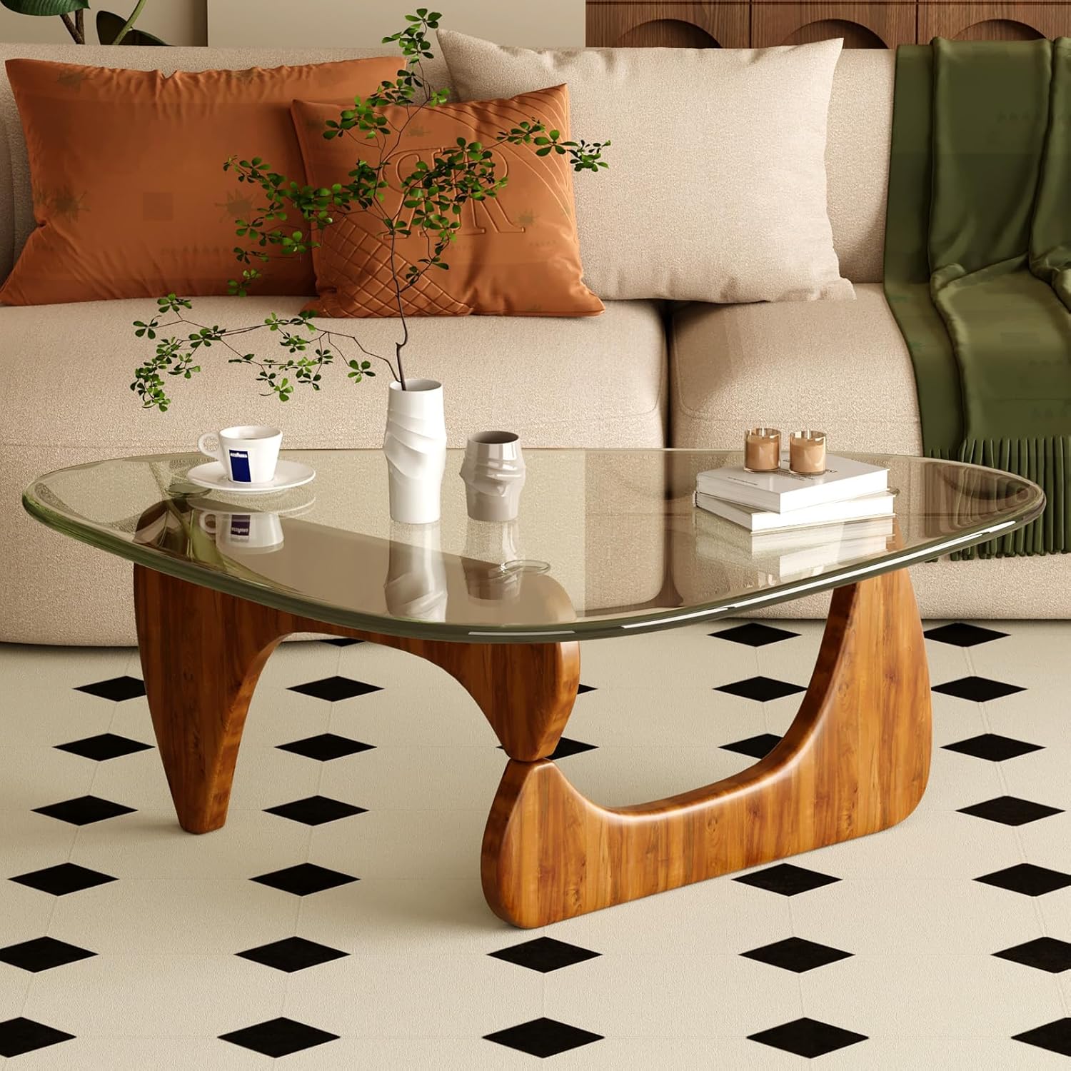 Coffee Table for Living Room Mid Century Modern Center Table