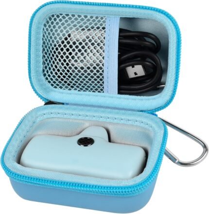 Portable Charger Power Bank Case for Swyop/for Feob/for Charmast/for JEJILL/for LanLuk/for VEGER/for iWALK/for Taegila/for Kuulaa and More Small Charging Battery Pack - Bag Only (SkyBlue)