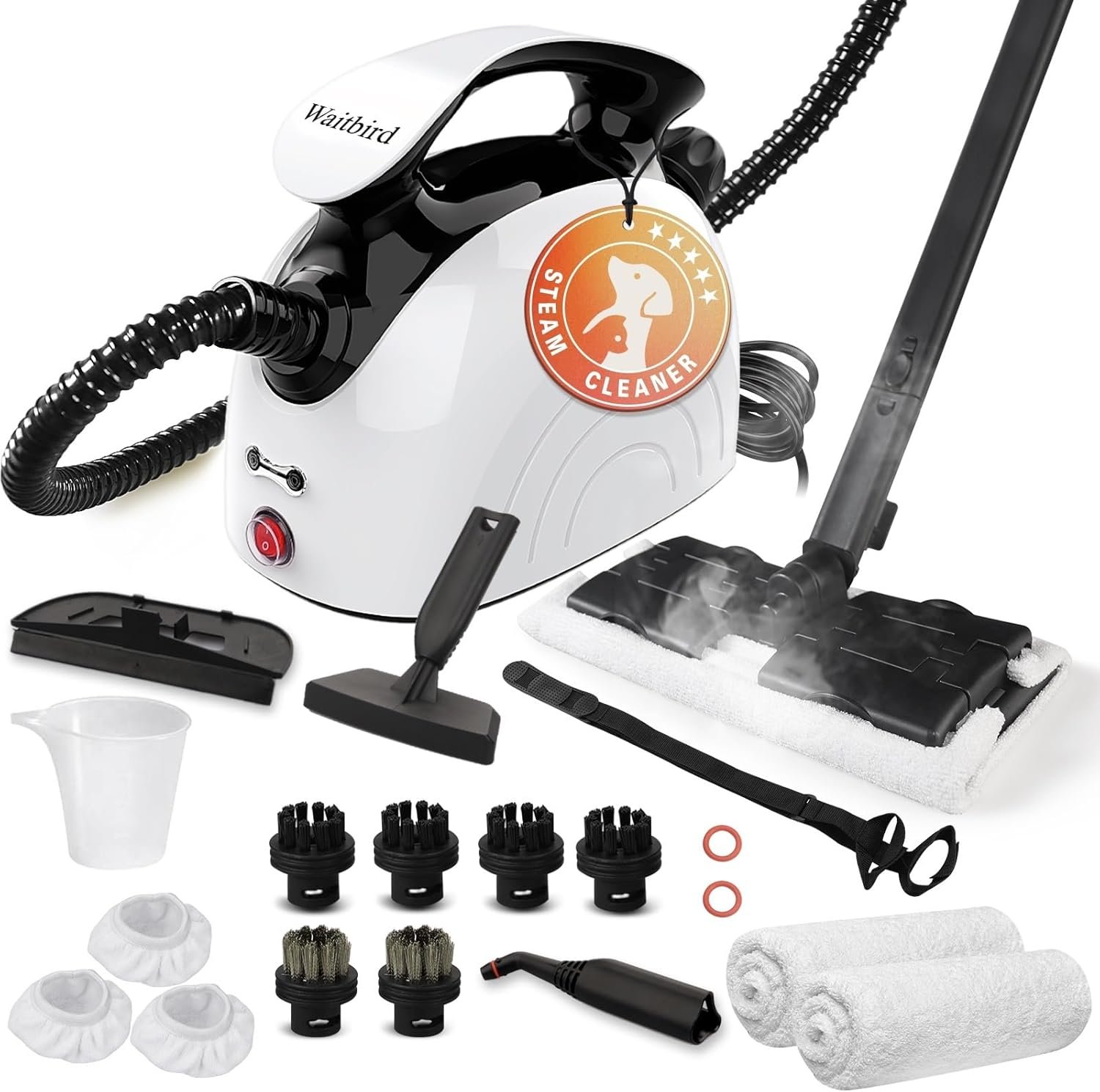 Waitbird Steam Cleaner, Steam Cleaner For Home, Handheld Steamer For