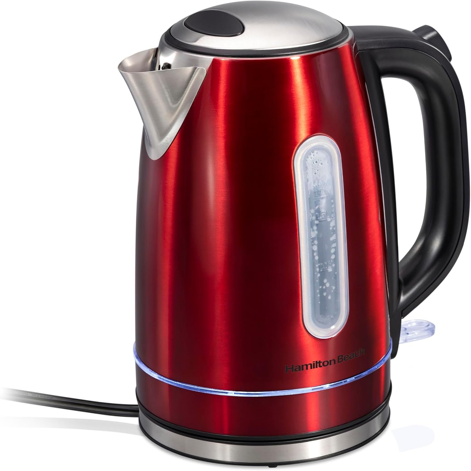 Hamilton Beach Electric Tea Kettle, Water Boiler & Heater, 1.7