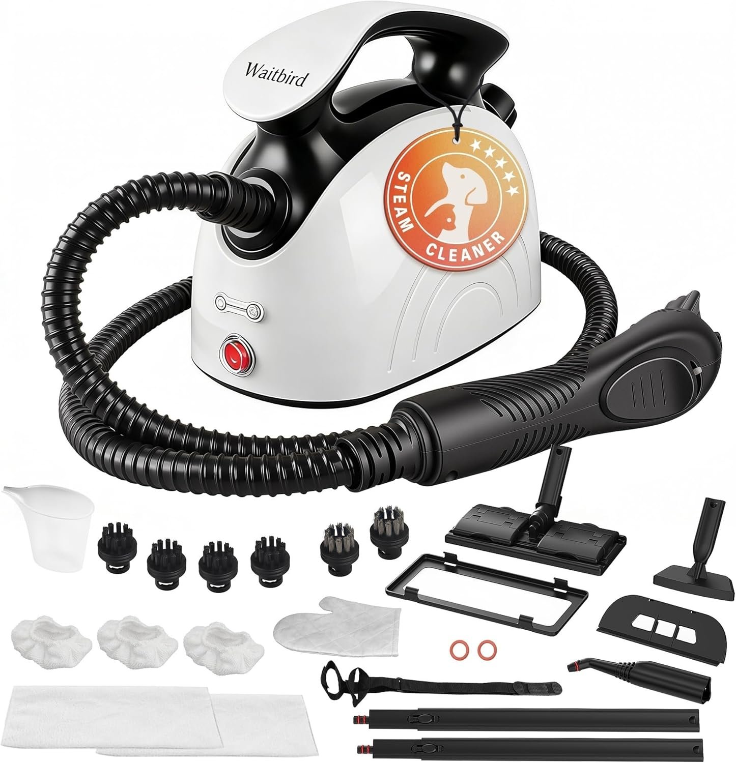 Waitbird Steam Cleaner, Steam Cleaner For Home, Handheld Steamer For