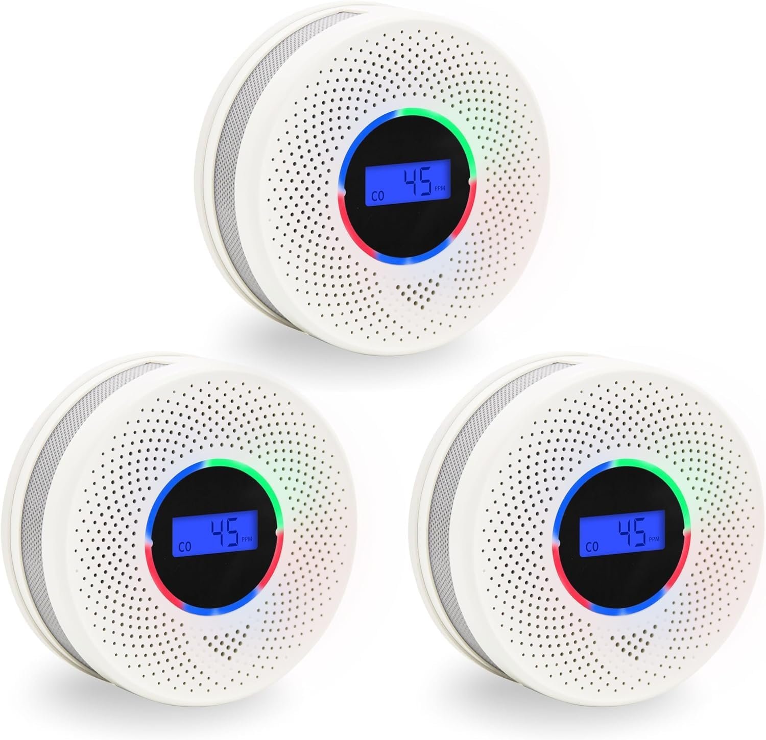 10-Year Battery Smoke and Carbon Monoxide Detector, 2-in-1 Smoke CO
