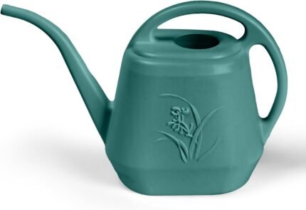 Grip Watering Can - for Home Plant Garden - 1 Gallon - Green