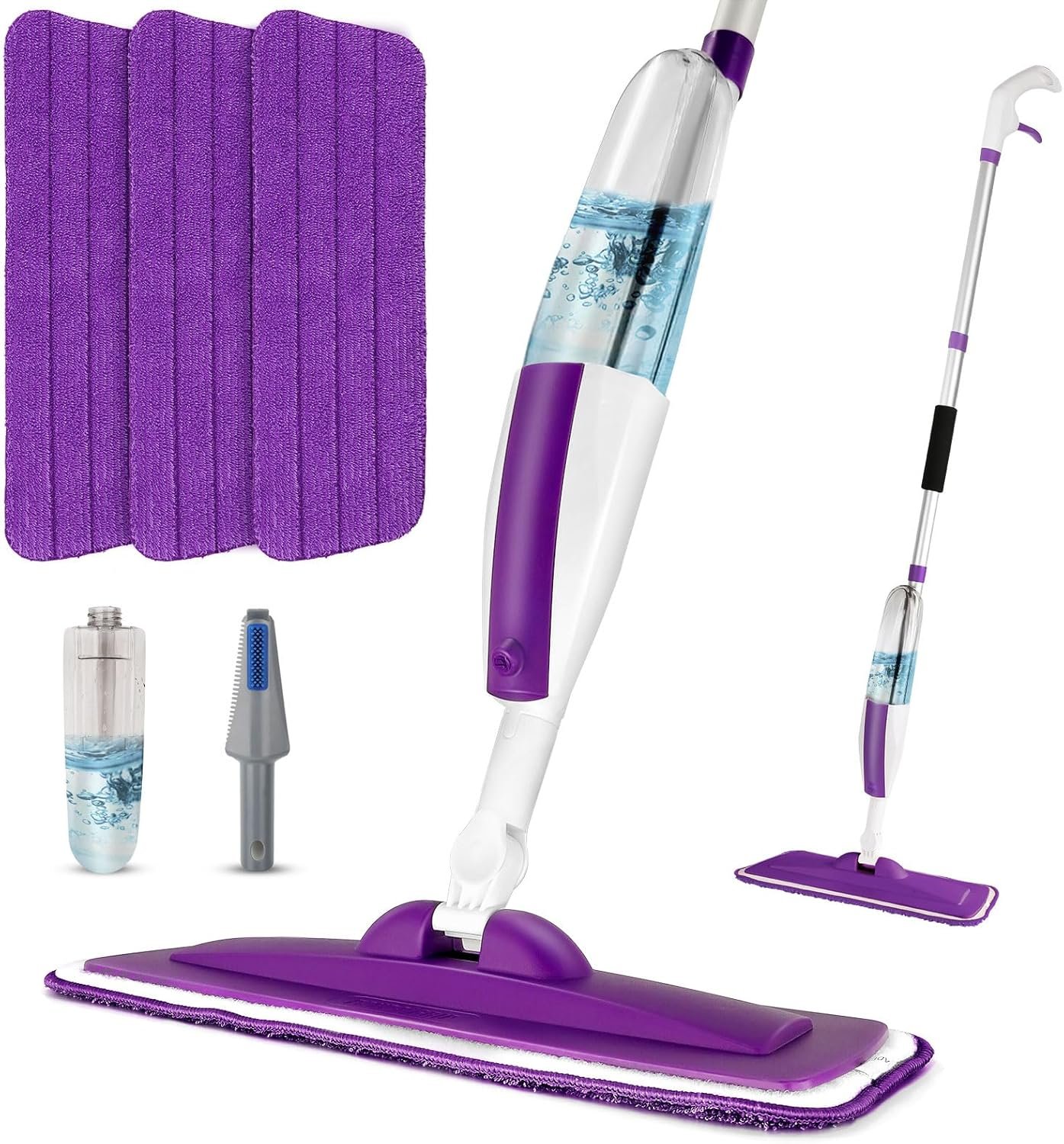 Mops for Floor Cleaning Wet Spray Mop with 14 oz