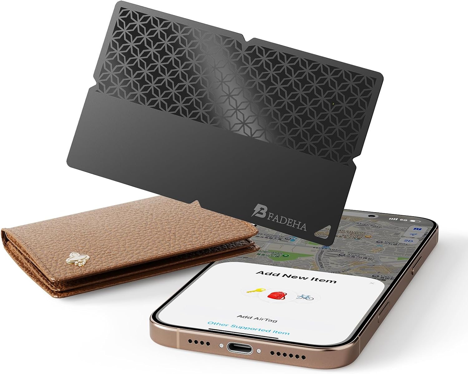 2026 Apple MFi Certified Wallet Tracker Smart Card for Find