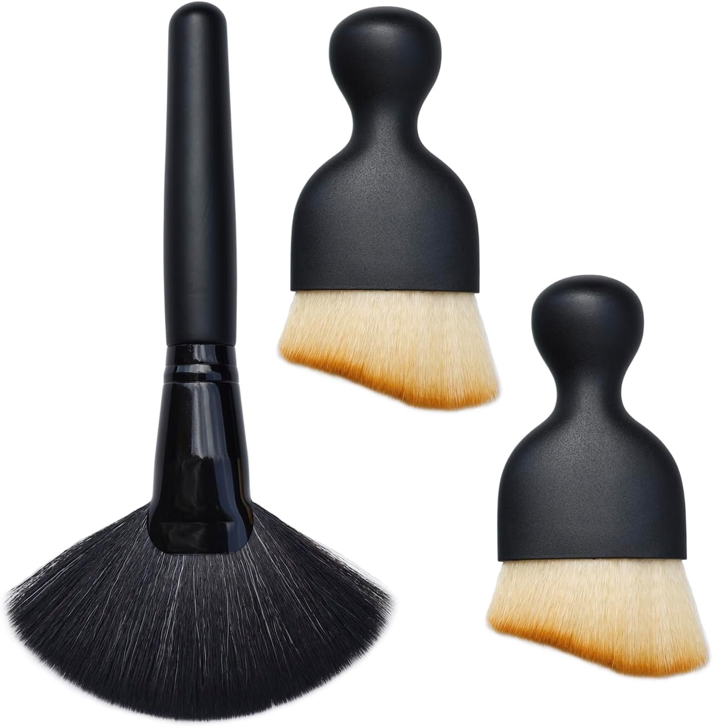 3 Pack Exquisite Microfiber Duster Brush, Car Interior Cleaning Tool,