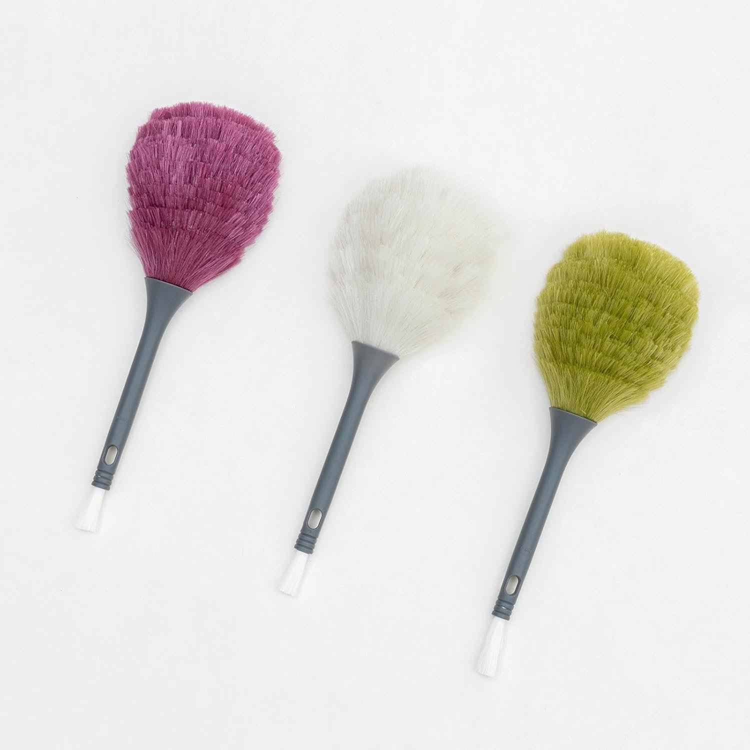 3 Pack Microfiber Delicate Duster & Detail Brush - Dual