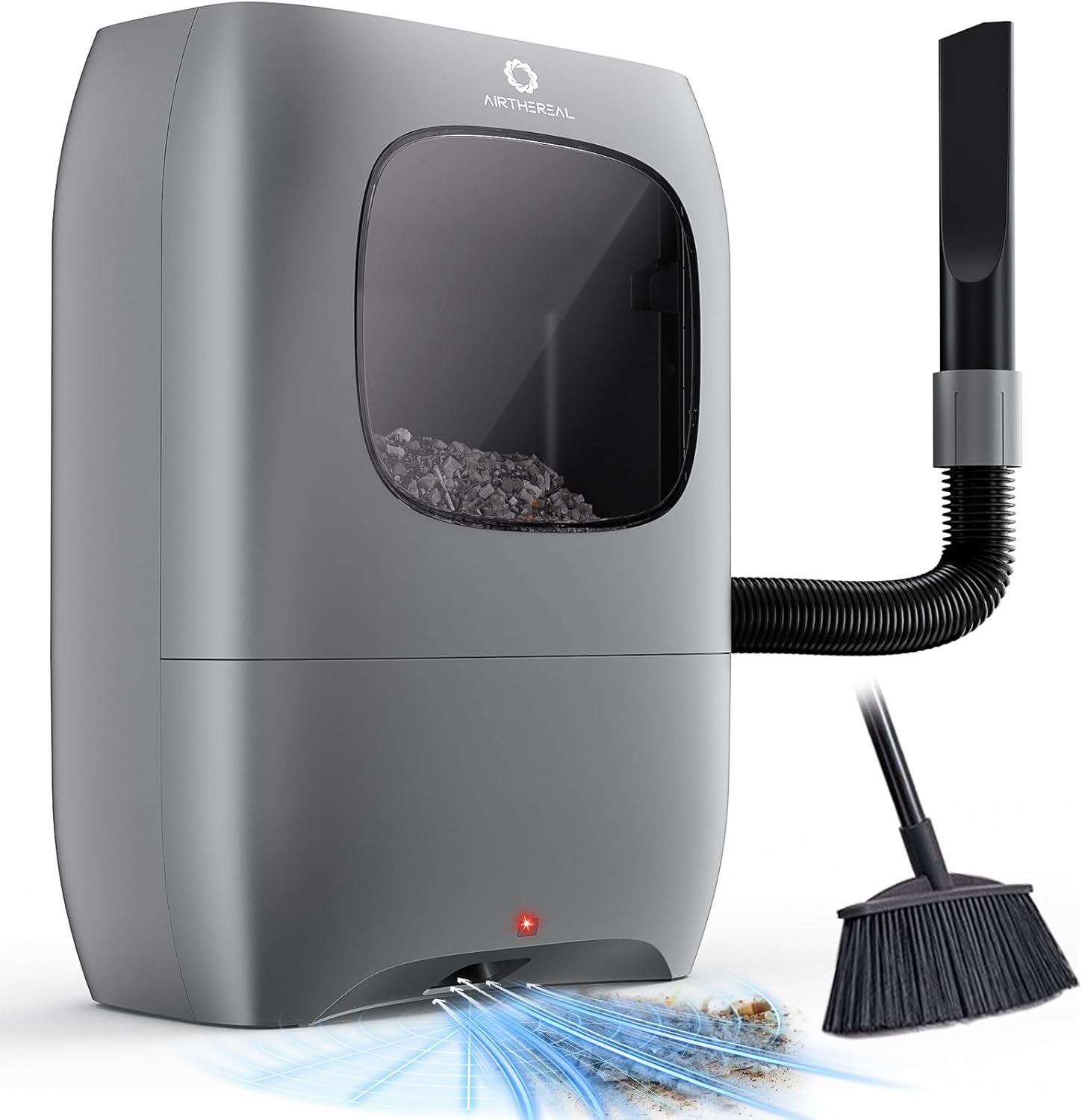 AIRTHEREAL T1 Touchless Vacuum Automatic Dustpan with 2 Operation Modes