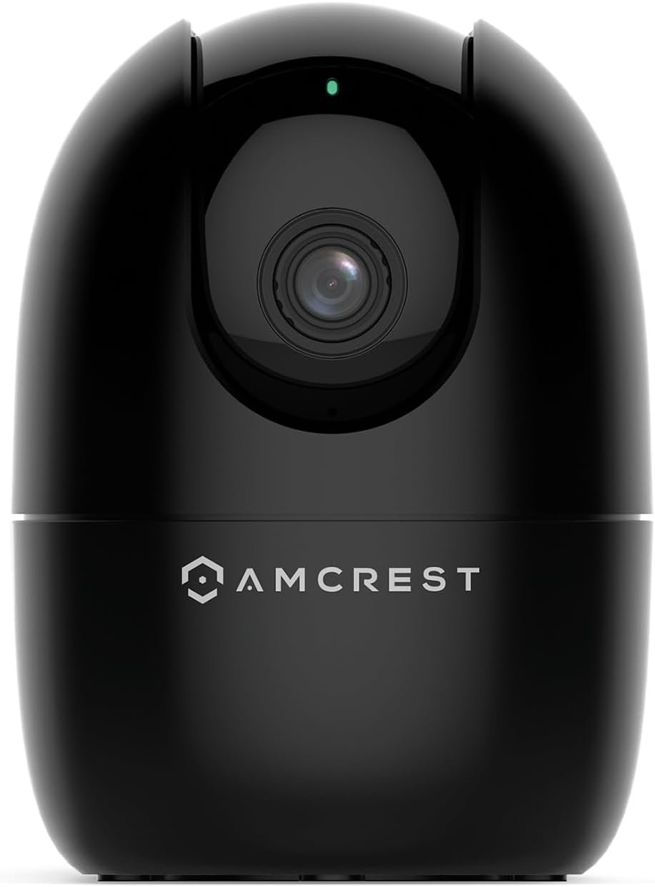 Amcrest 1080P WiFi Camera Indoor, Nanny Cam, Dog Camera, Sound