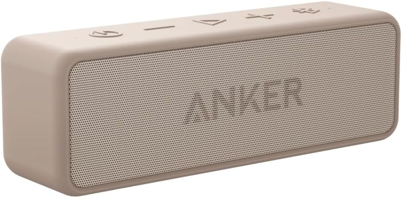 Anker Soundcore 2 Portable Bluetooth Speaker with Stereo Sound, Bluetooth