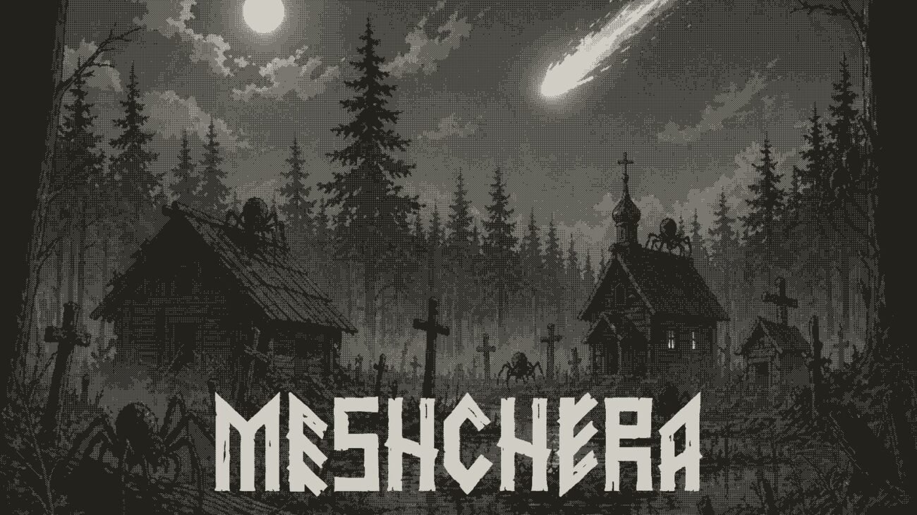 Check Out Meshchera, An Atmospheric Match-Three Game For Playdate Set In A Haunted Marsh