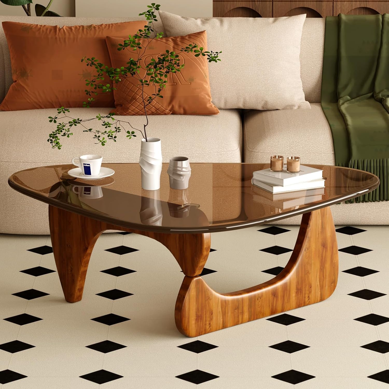Coffee Table for Living Room Mid Century Modern Center Table