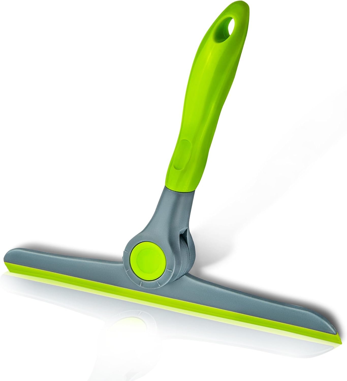 DSV Standard 10" Heavy Duty Green, Grey Window Cleaning Squeegee,