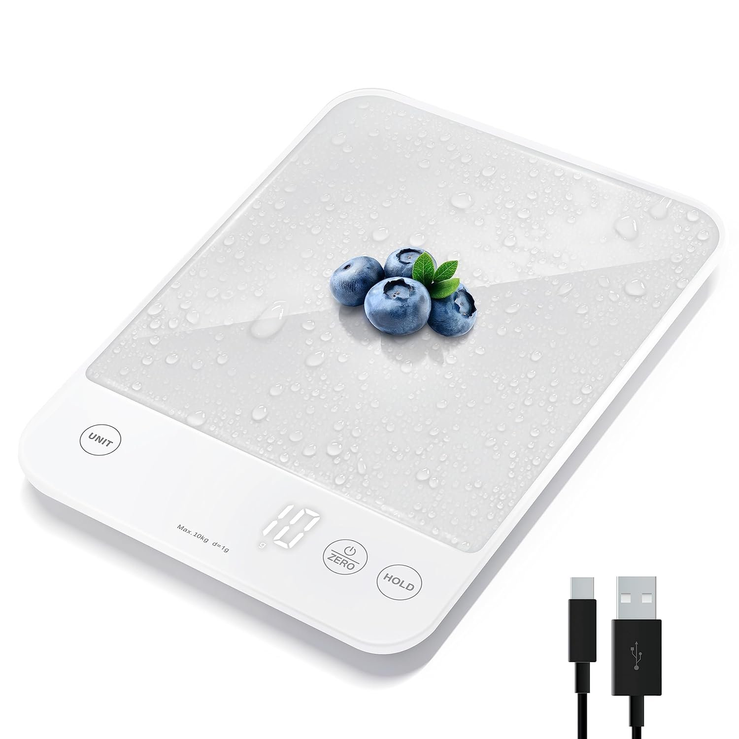 Etekcity Food Kitchen Scale, 22lb Digital Weight Scale Grams and