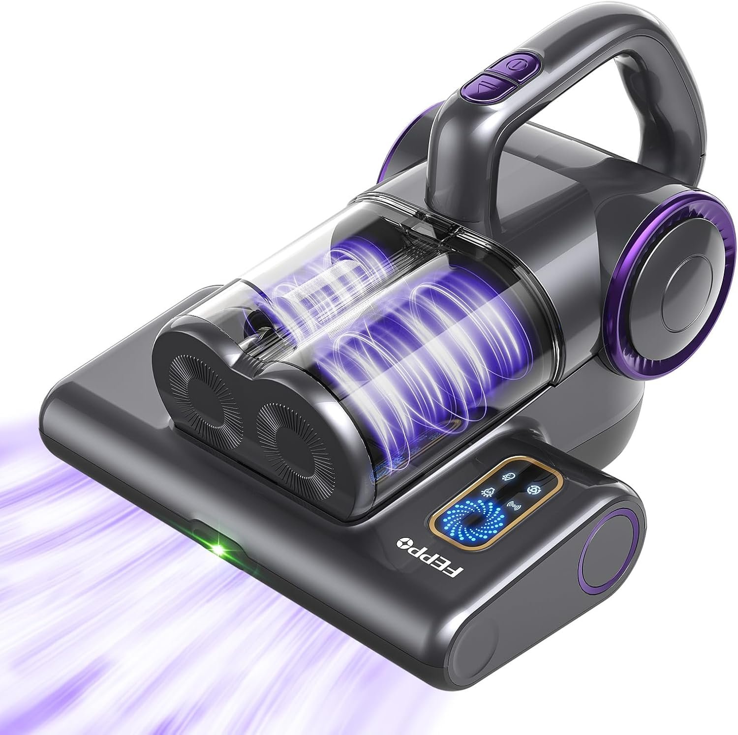FEPPO Mattress Vacuum Cleaner, 16Kpa Bed Vacuum Cleaner with 253.7nm