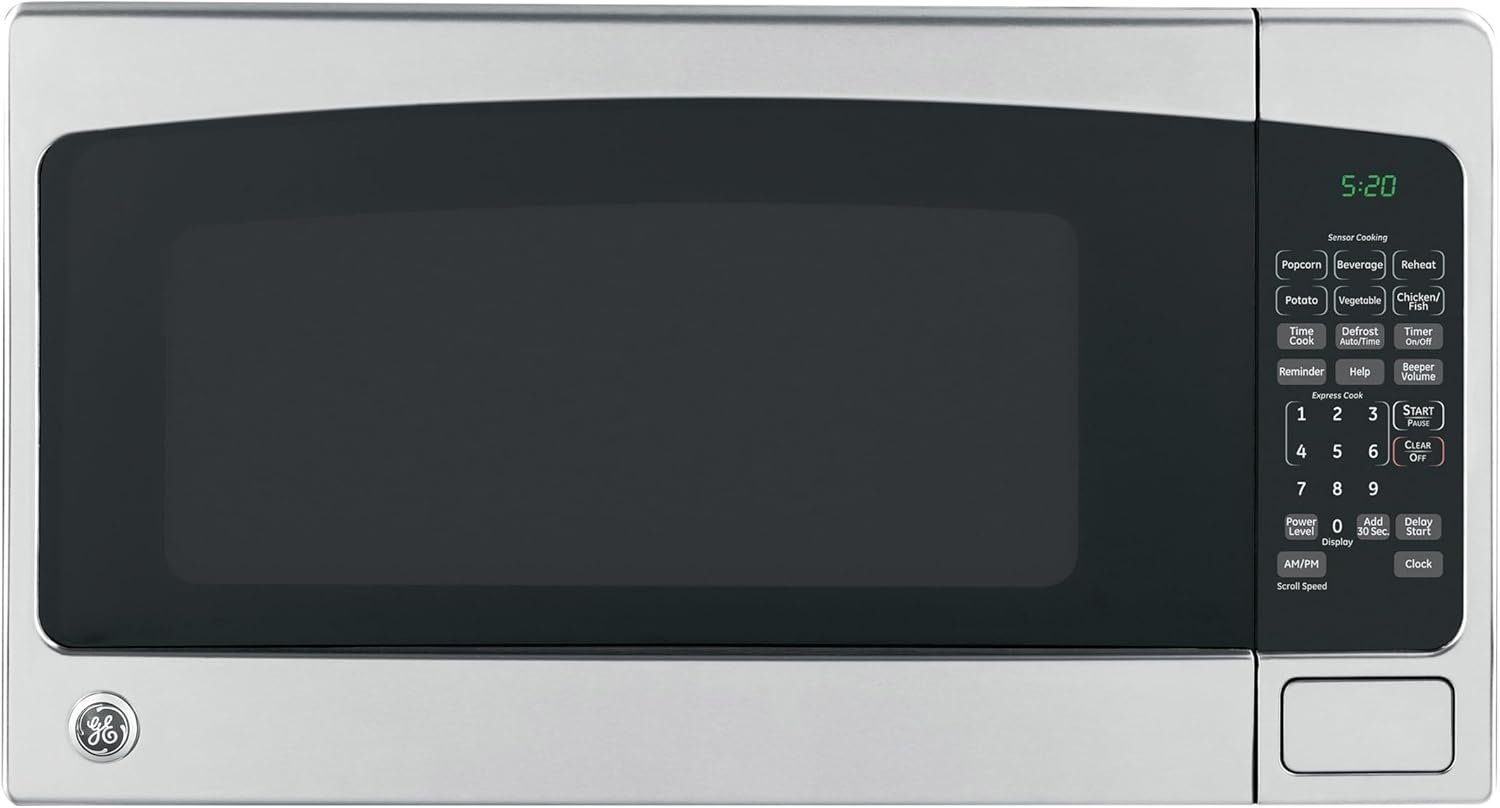 GE Countertop Microwave Oven,1, 200-watt Capacity, 2.0 Cubic Ft., 8