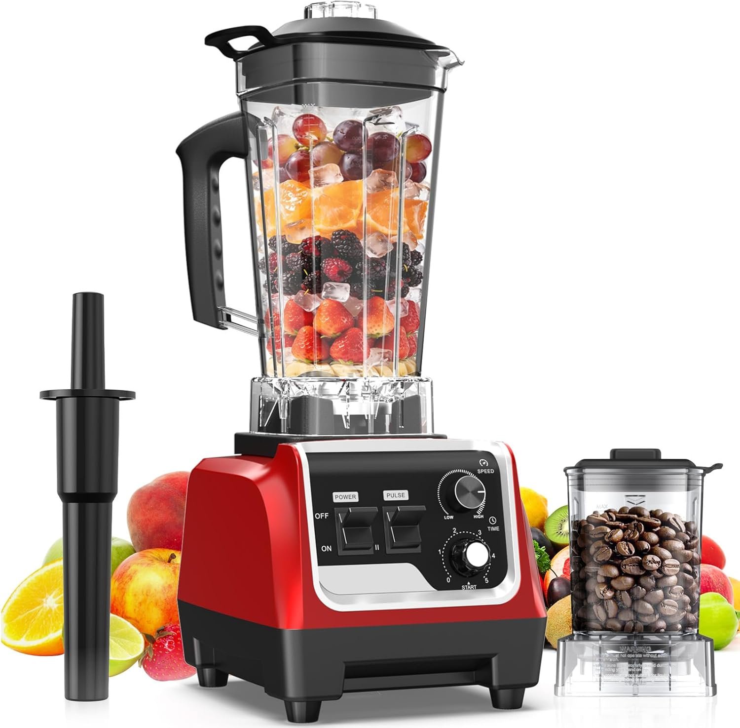 H-Duka 1800W Blender for Smoothies 70 oz Large Capacity Countertop