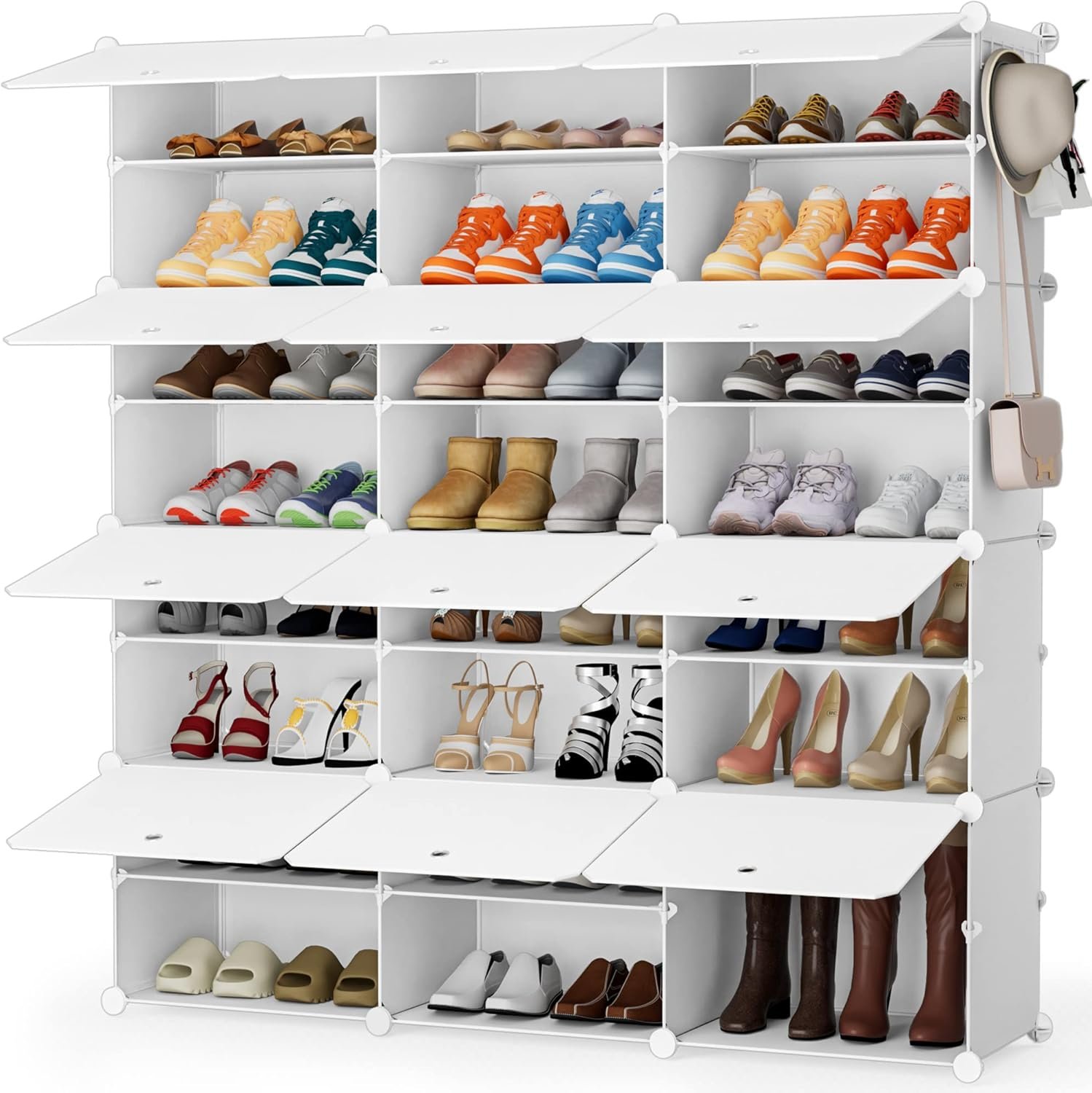 HOMIDEC Shoe Storage Cabinet, 48 Pairs Shoe Rack 3 by