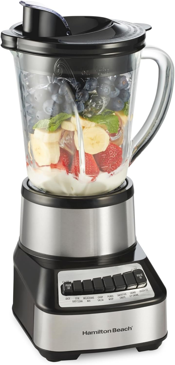 Hamilton Beach Wave Crusher Blender For Smoothies With 40 Oz