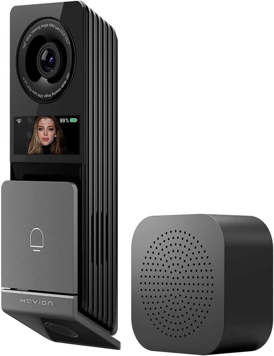 Havion D2 Wired Video Doorbell Camera - by NIU Inno.,
