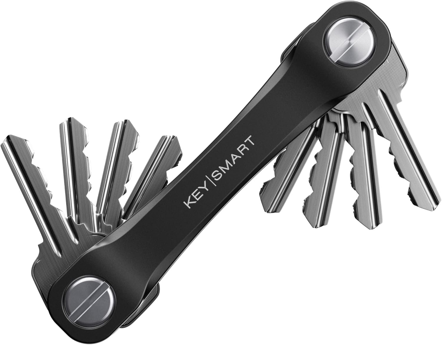 KeySmart Flex - Key Holder for Keychain-Compact Key Organizer for