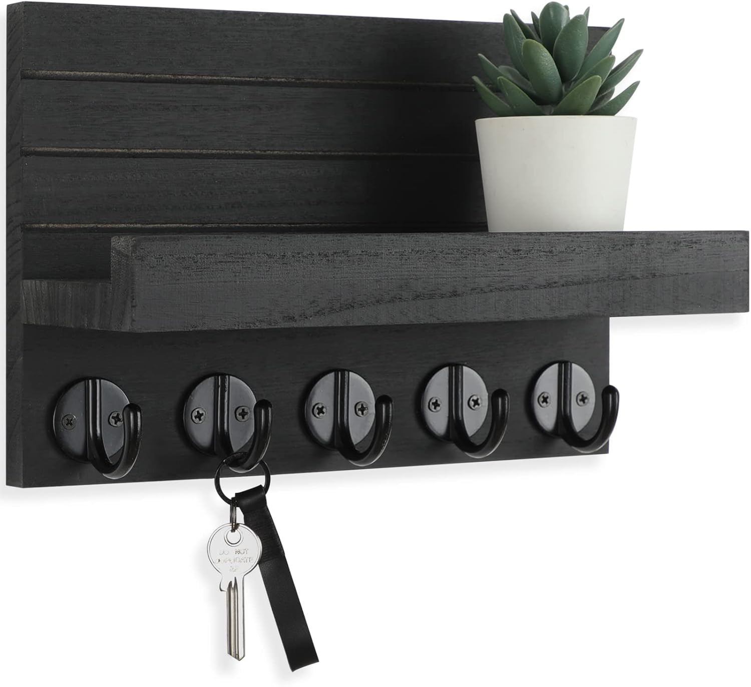 Lwenki Key Holder for Wall, Decorative Key and Mail Holder
