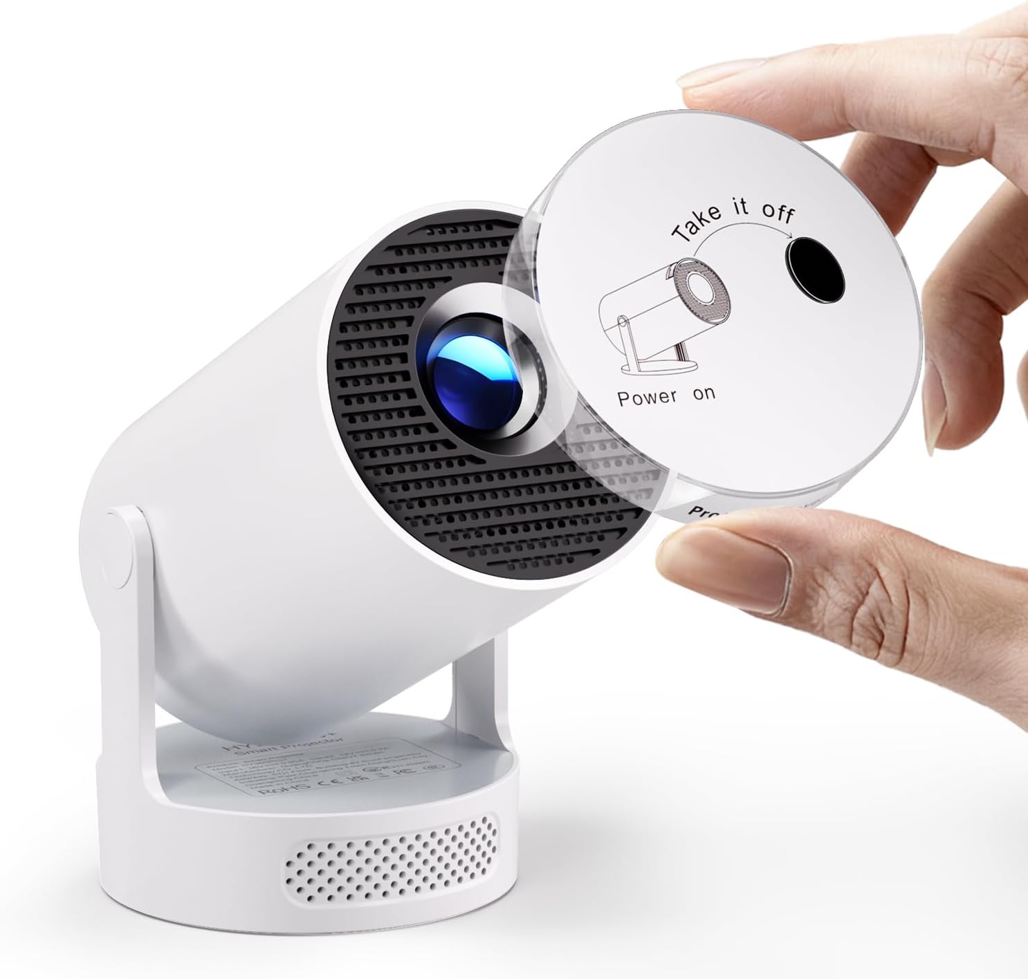 Magcubic 2025 Upgraded Mini Projector 4K support with WiFi 6