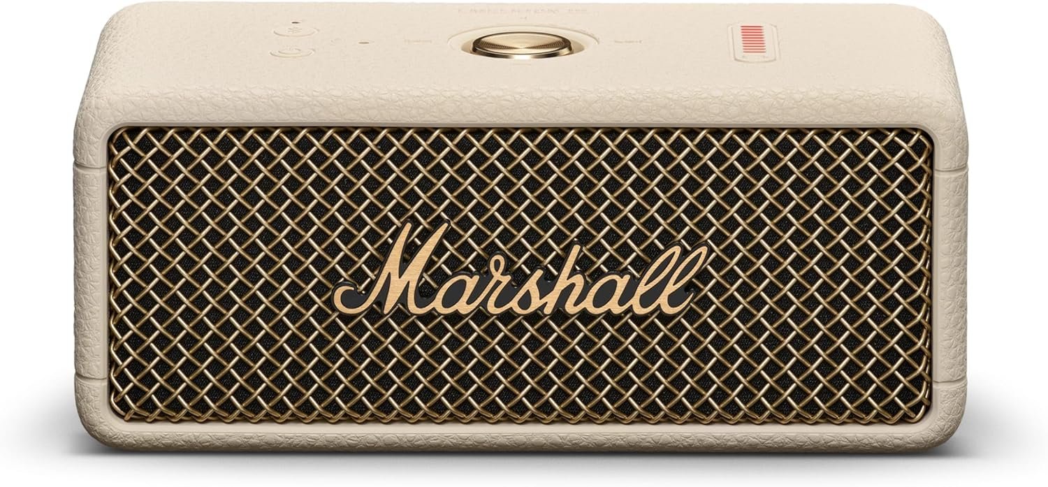 Marshall Emberton III Portable Bluetooth Speaker - Rugged Waterproof/Dust-Proof Design