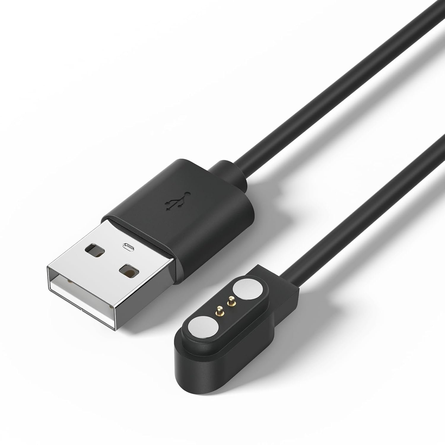 Meliya VeryFit Smartwatch Charger Cable, Magnetic 2 Pin Charging Cable