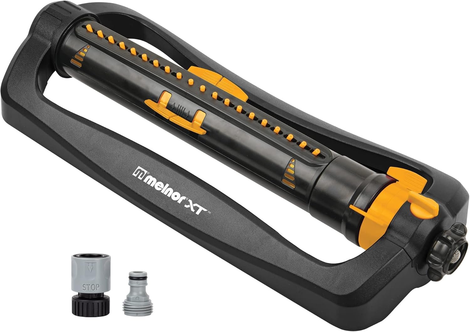 Melnor 65167AMZ XT Turbo Oscillating Sprinkler, 4,500 sq. ft., Quick