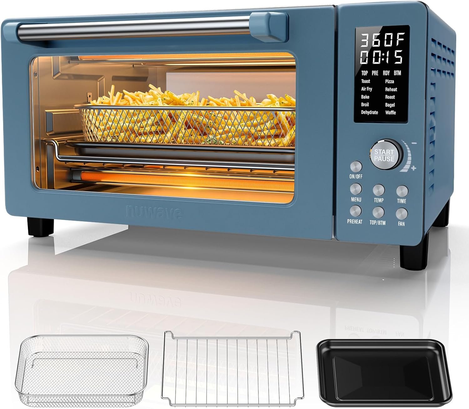Nuwave Bravo Pro Convection Air Fryer Toaster Oven Combo, 2025