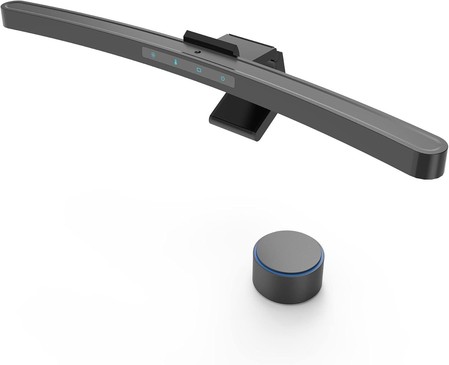 ONWAY Curved Monitor Light Bar with Wireless Remote,Monitor Auto-Dimming and