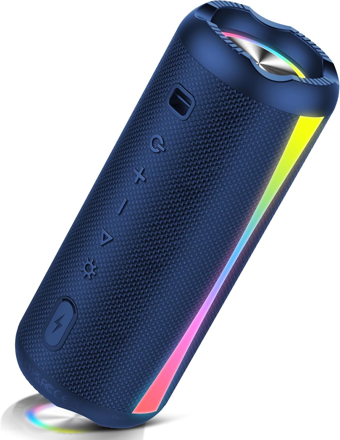 Portable Bluetooth Speaker, 2026 Bluetooth Wireless Speaker 5.4 with RGB