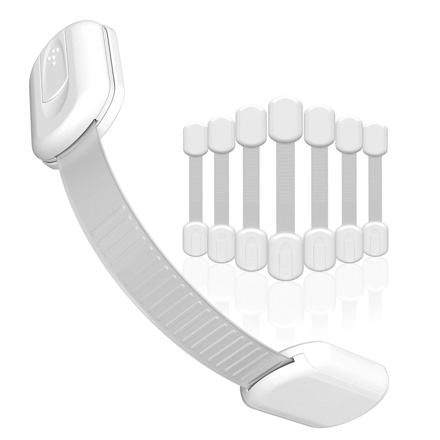 SKYLA HOMES Baby Locks (8-Pack) Child Safety Cabinet Proofing -