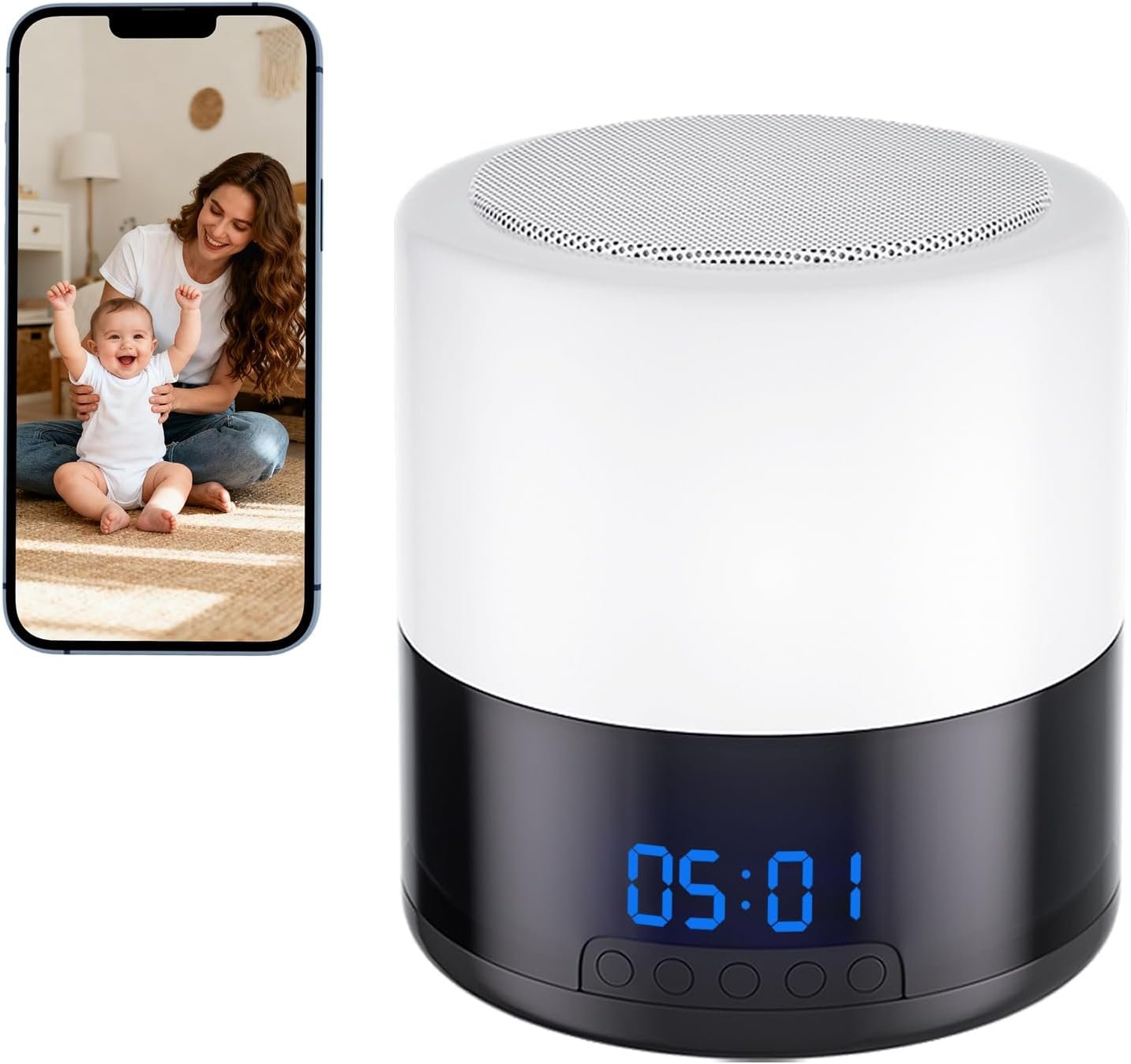 Security Camera Indoor for Home - Bluetooth Speaker - Homekit
