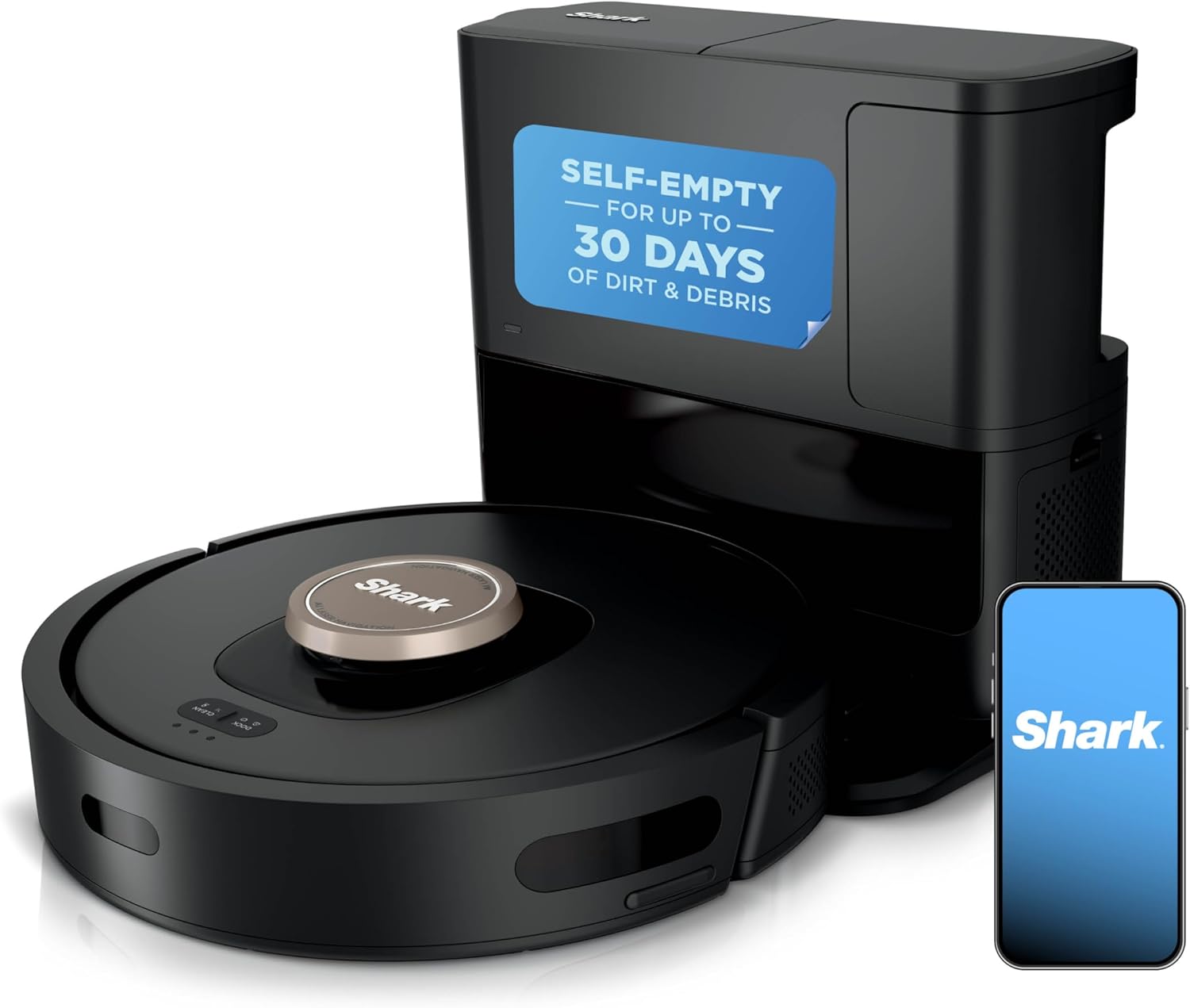 Shark AV2501AE AI Robot Vacuum with XL HEPA Self-Empty Base,