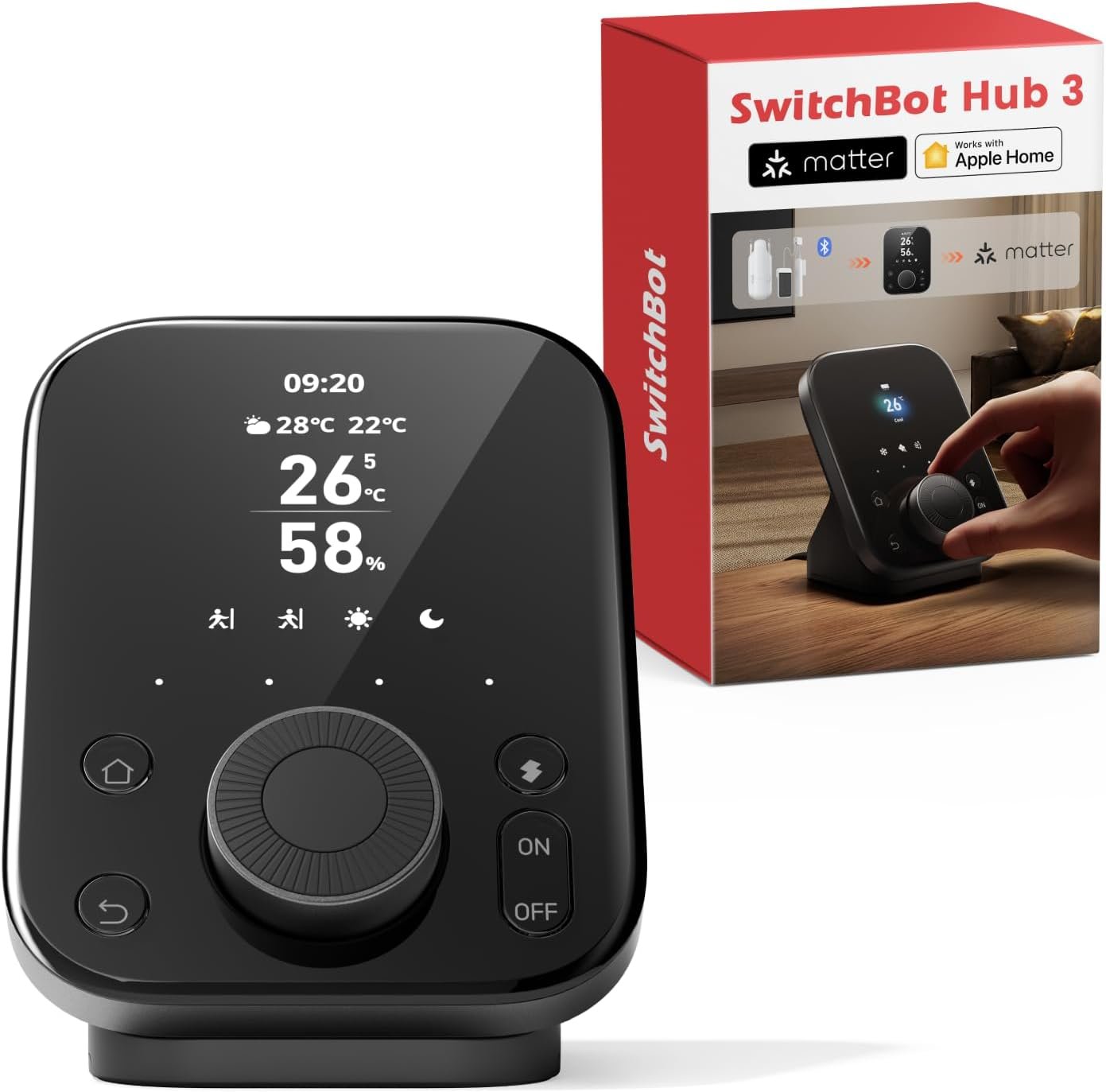 SwitchBot Hub 3 (3rd Gen) Smart Home Command Center: Screen
