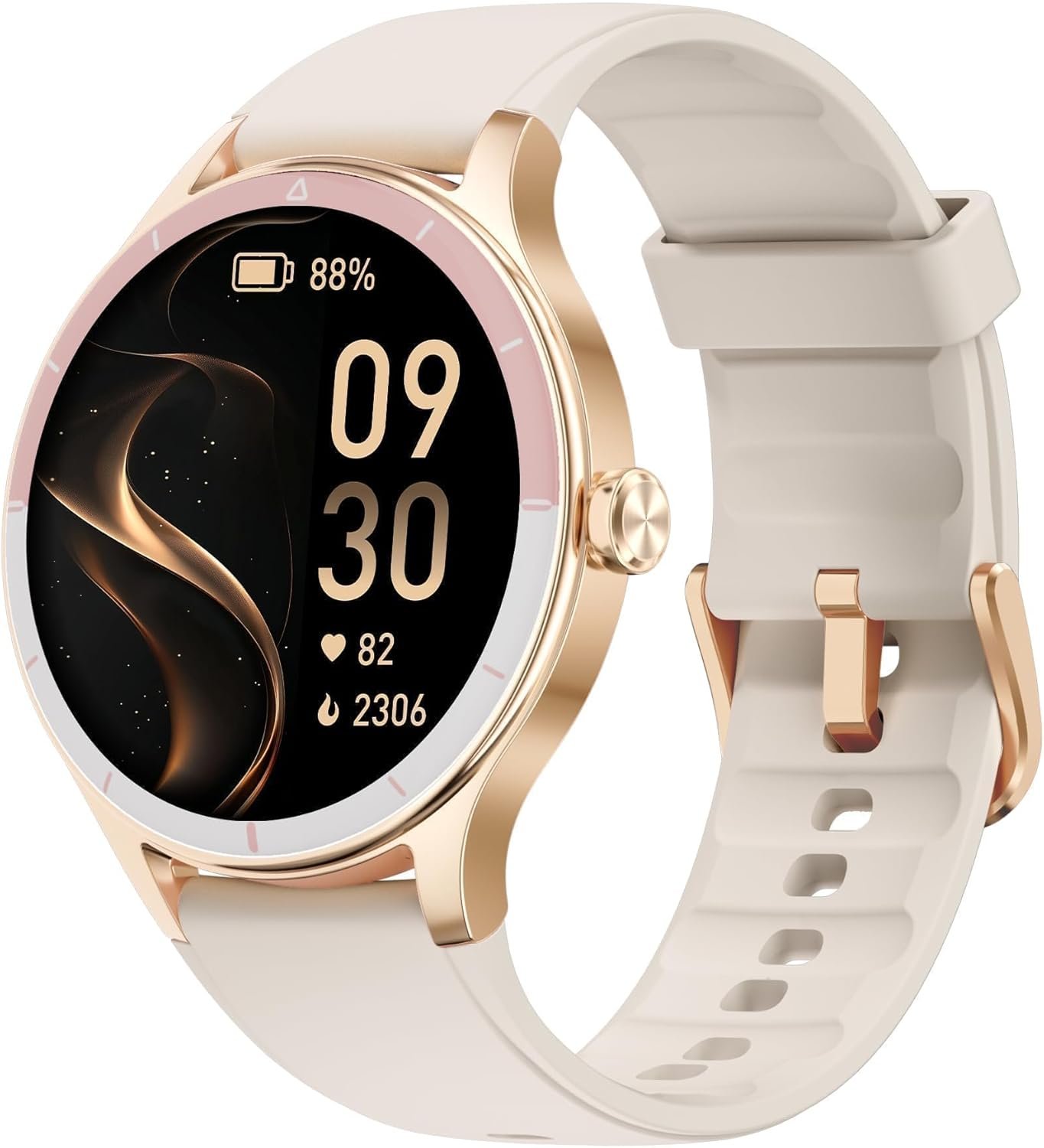 TOOBUR Smart Watch for Women, 40mm HD Smartwatch, Compatible with