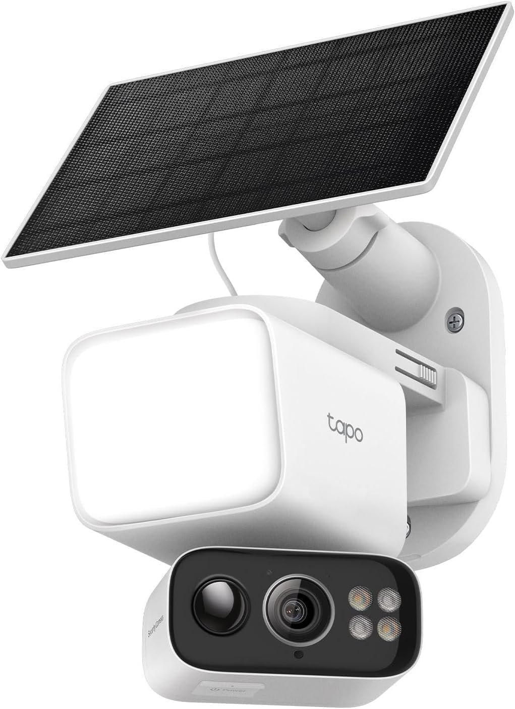 Tapo 2K Outdoor Pan/Tilt Wireless Floodlight Security Camera - Battery