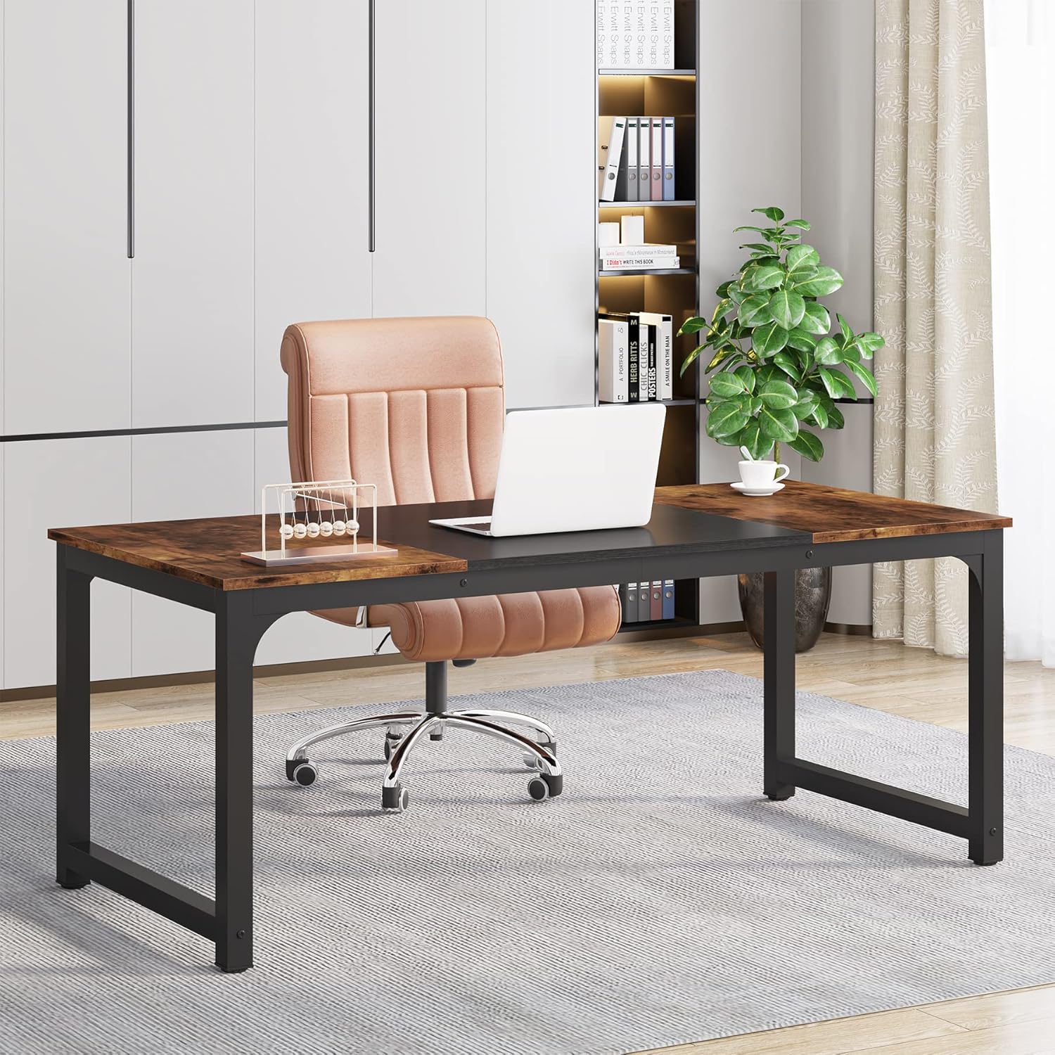 Tribesigns Modern Computer Desk, 63 x 31.5 inch Large Office