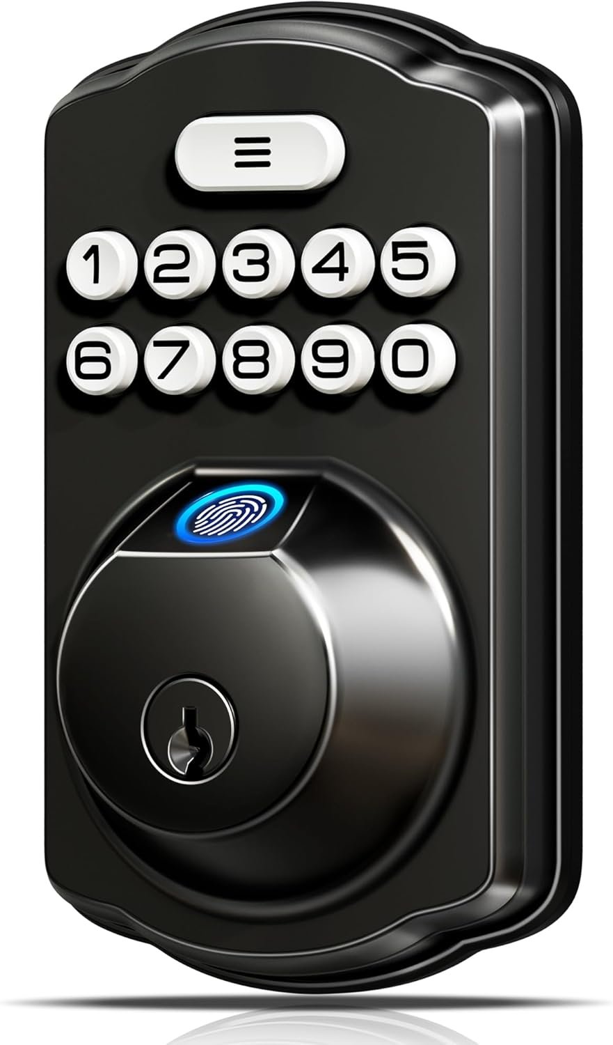 Veise KS02A Fingerprint Keyless Entry Door Lock, Auto Lock, Electronic