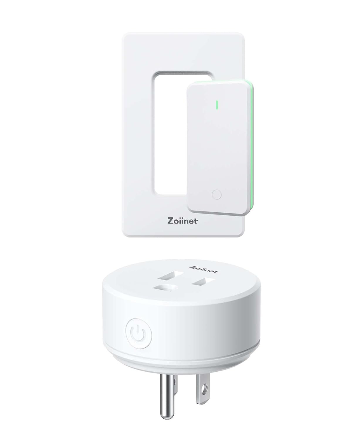 Zoiinet Remote Control Outlet Plug Switch, Buckle Design & Removable