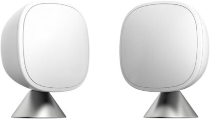 ecobee Smart Sensor 2 Pack - Comfort, Security, Energy Savings, Temperature and Occupancy Detection - Compatible with ecobee Thermostats for Home