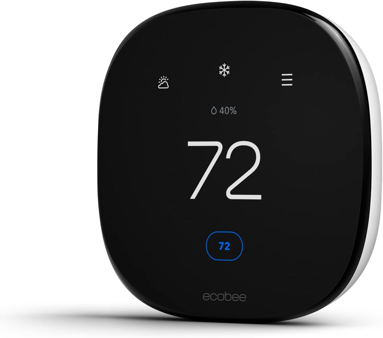 ecobee Smart Thermostat Enhanced - Programmable Wifi Thermostat - Works