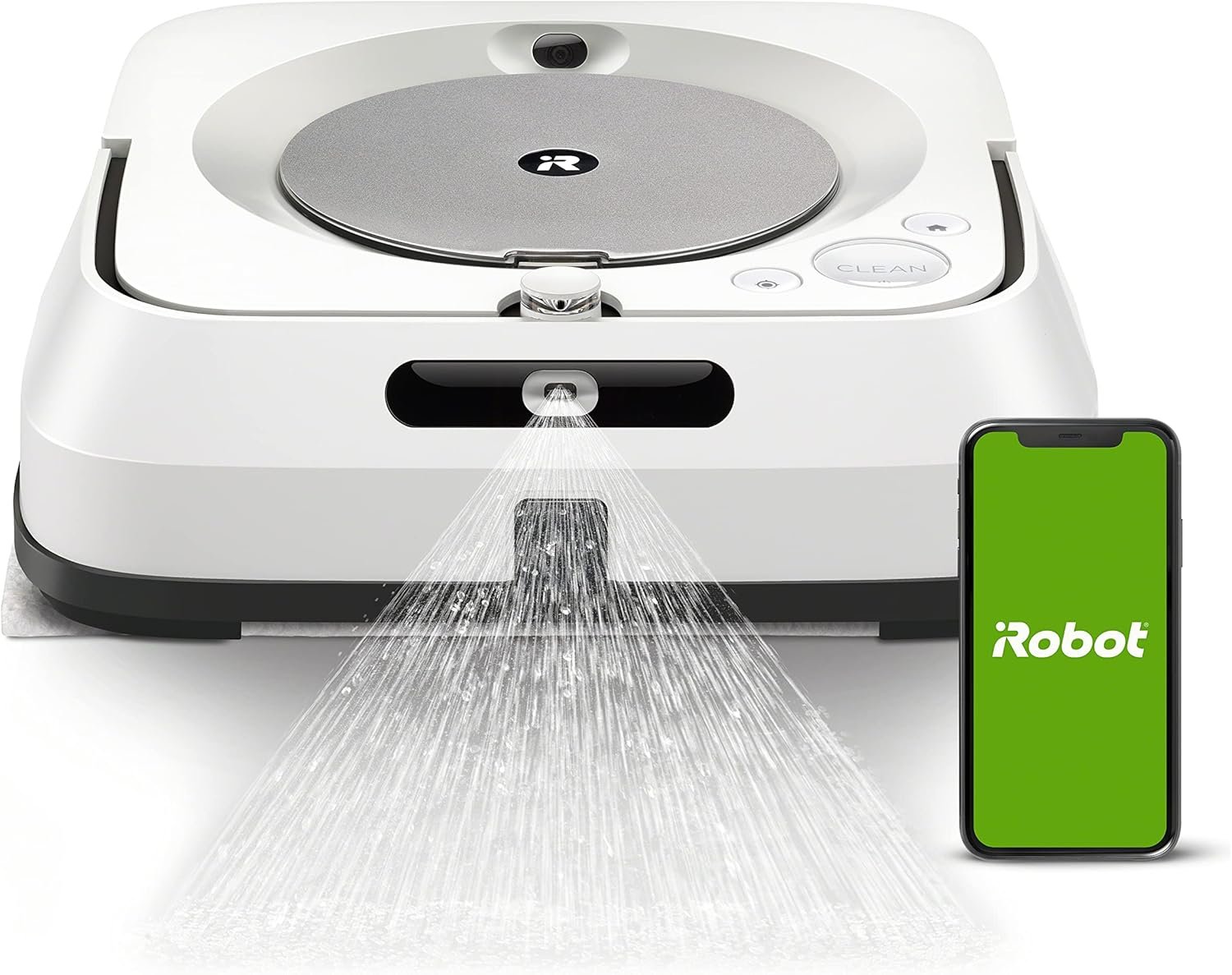 iRobot Braava Jet M6 (6110) Ultimate Robot Mop- Wi-Fi Connected,
