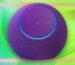 Amazon Echo Dot Max in purple on green background