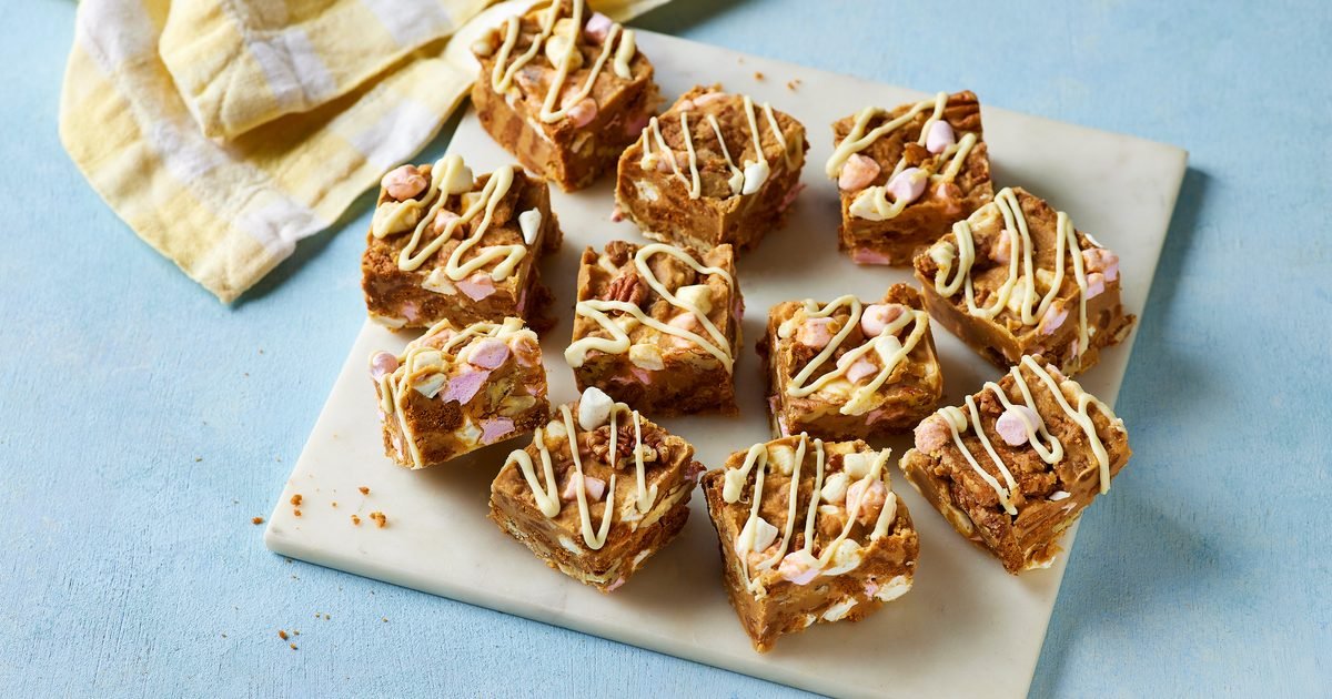 Biscoff rocky road recipe | Good Food