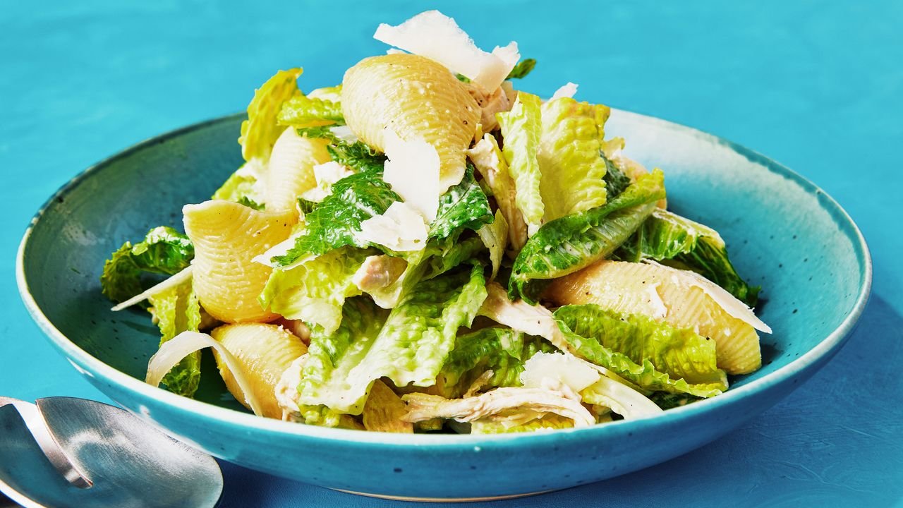 Chicken Caesar Pasta Salad Recipe