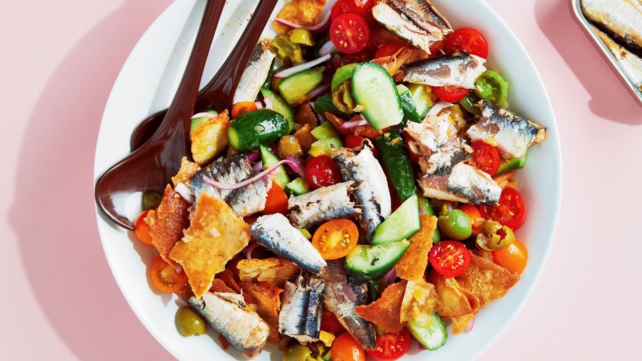 Chopped Salad With Sardines and Preserved Lemon Recipe